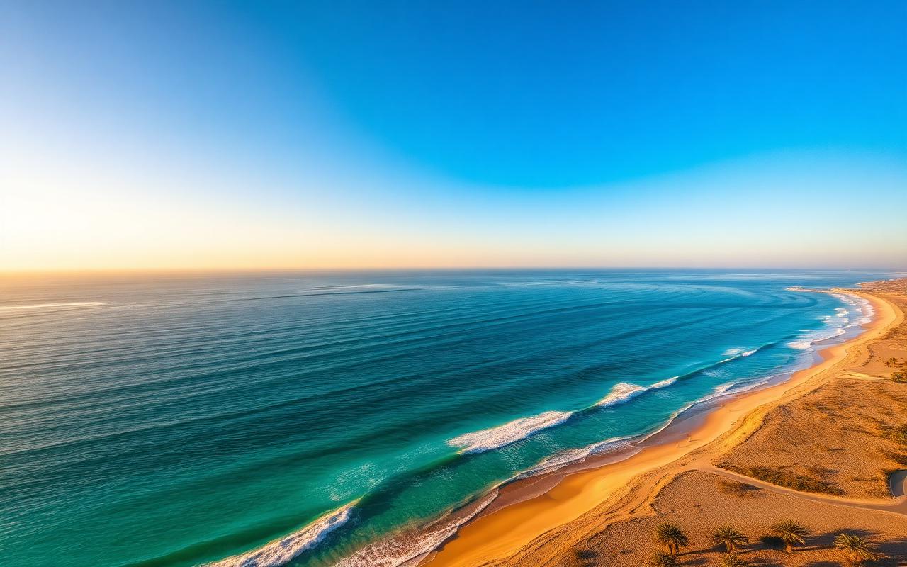 Playa de Martil cerca de Tetuán